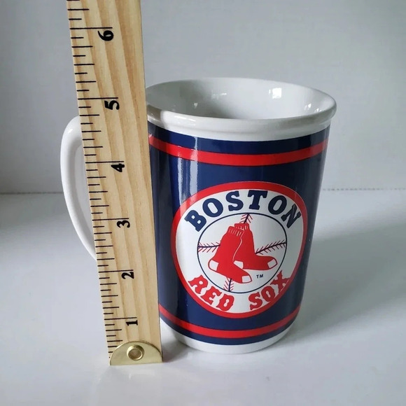 Boston Red Sox MLB By  Russ Berrie & Company Blue/White/Red Coffee Mug. - Picture 8 of 8